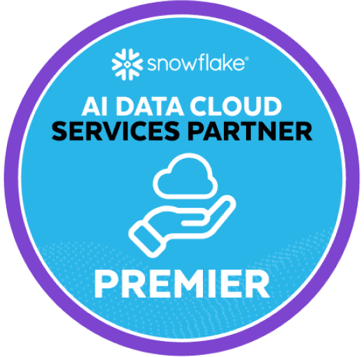 Snowflake services partner badge