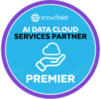 Snowflake services partner badge